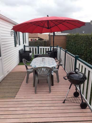 Mobil Home Cristal Biville-sur-Mer Luaran gambar