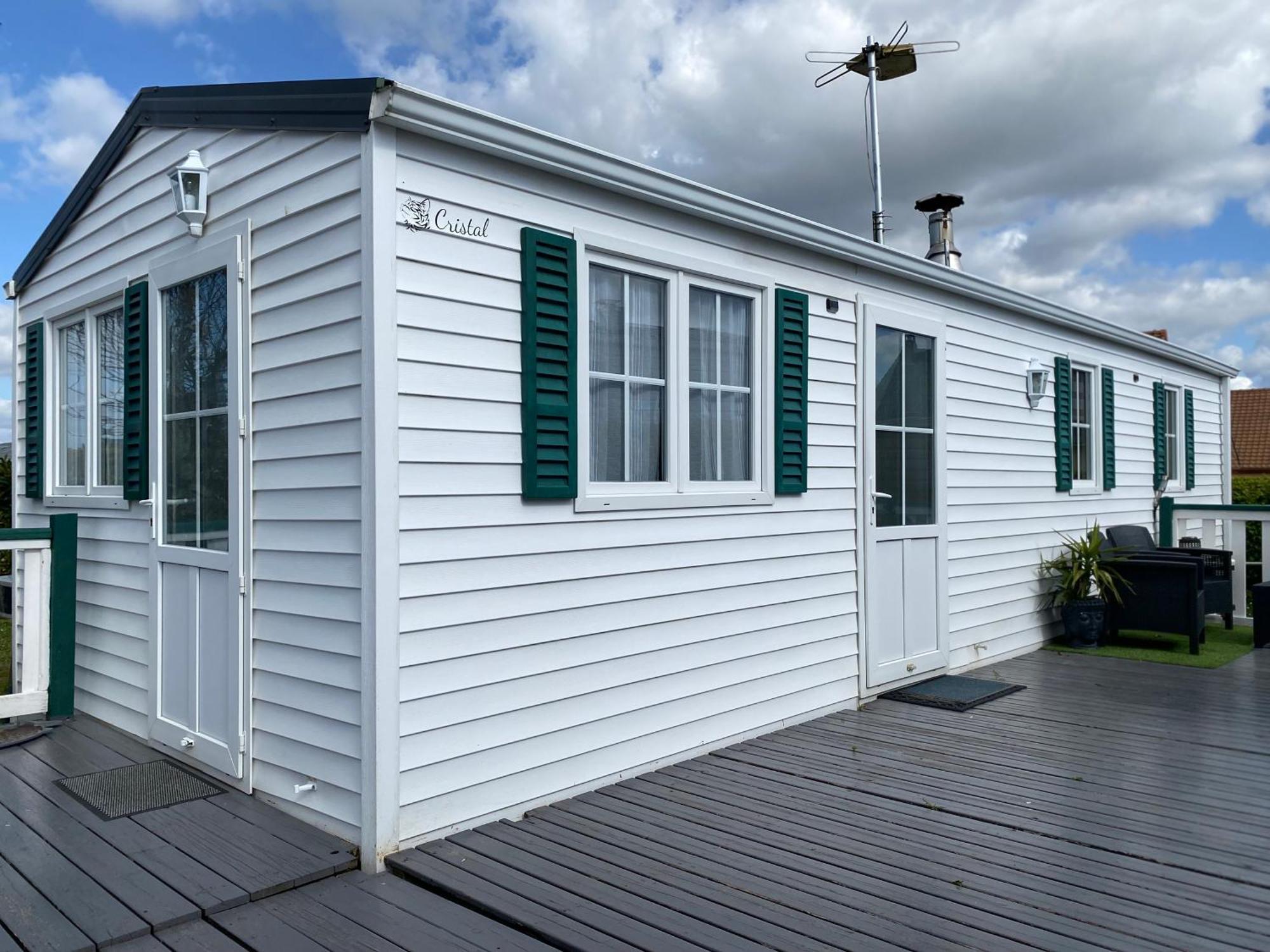 Mobil Home Cristal Biville-sur-Mer Luaran gambar