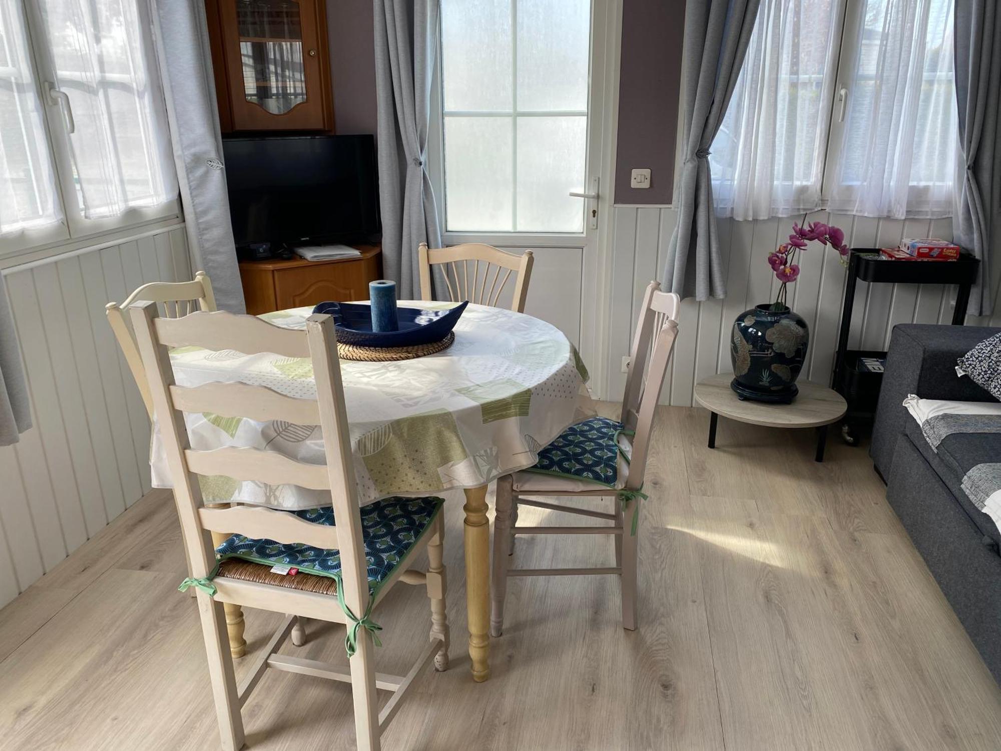 Mobil Home Cristal Biville-sur-Mer Luaran gambar