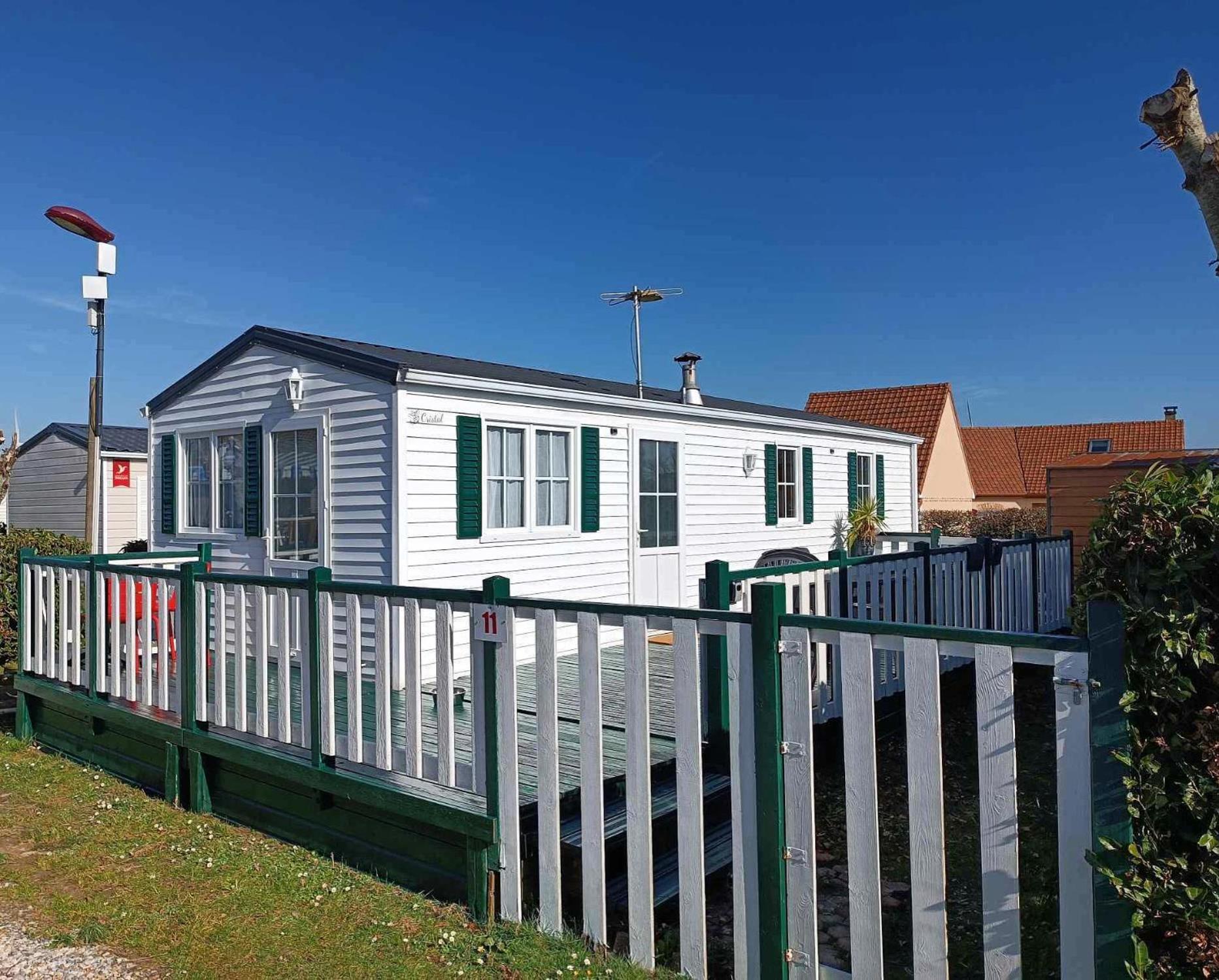 Mobil Home Cristal Biville-sur-Mer Luaran gambar